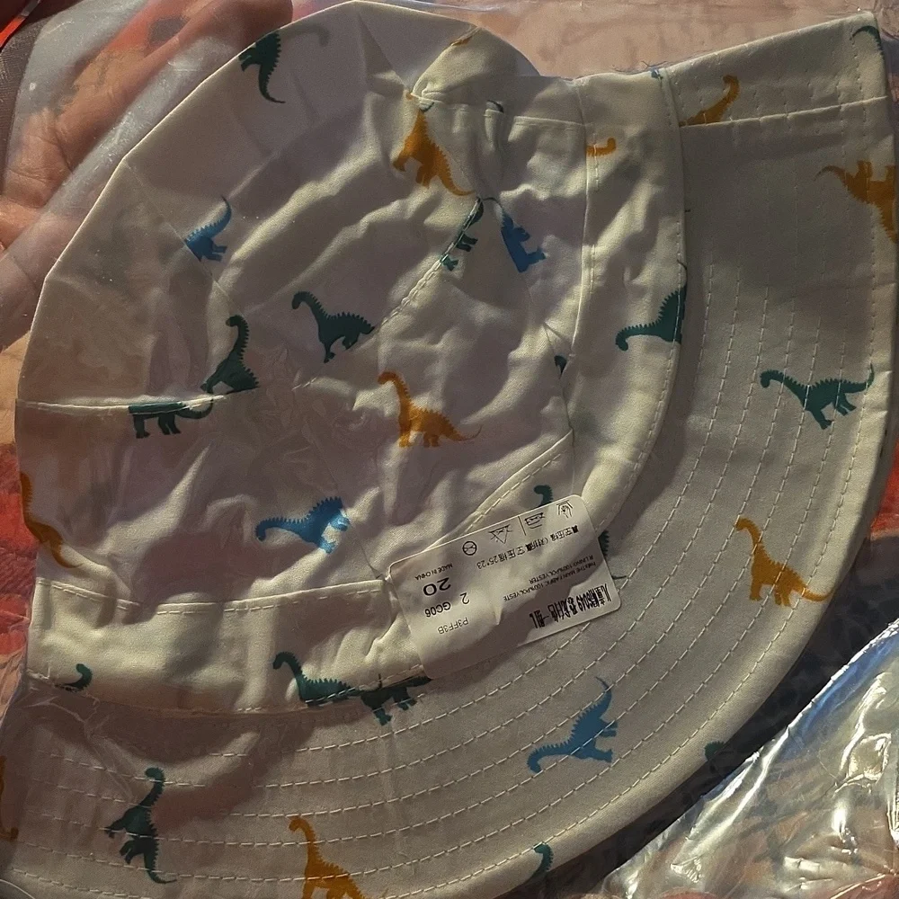 Baby Dinosaur Print Kids Bucket Hat (New In Packaging)